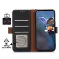 Samsung Galaxy S26 FE lompakko nahkakotelo RFID - Musta