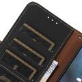 Samsung Galaxy S26 FE lompakko nahkakotelo RFID - Musta