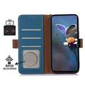 Samsung Galaxy S26 FE lompakko nahkakotelo RFID - sininen