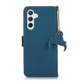 Samsung Galaxy S26 FE lompakko nahkakotelo RFID - sininen