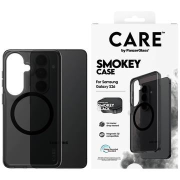 Samsung Galaxy S26 PanzerGlass Care Urban Explorer Smokey magneettikotelo - musta