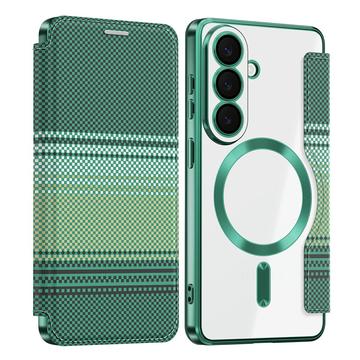 Samsung Galaxy S26 Tyylikäs magneettinen läppäkotelo RFID-korttipaikoilla
