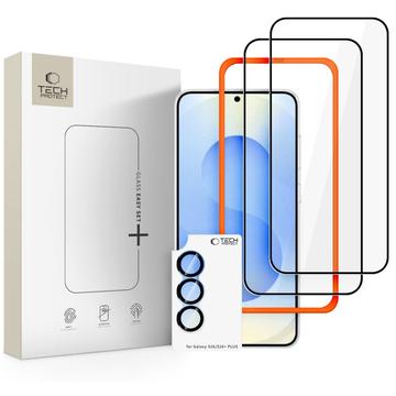 Samsung Galaxy S26 Tech-Protect Easy Set+ karkaistu suojalasi - 9H - 3 kpl.
