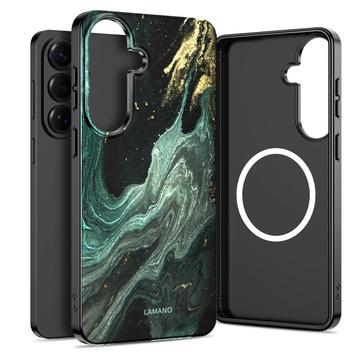 Samsung Galaxy S26 Tech-Protect Lamano MagSafe -kotelo - Verde-aura