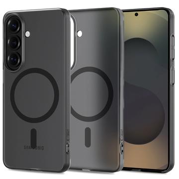 Samsung Galaxy S26 Tech-Protect MagSlim MagSafe -kotelo - matta Musta