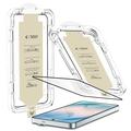 Samsung Galaxy S26 Tech-Protect Quick Set AR+ -karkaistu lasisuojakalvo - Musta reuna