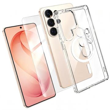 Samsung Galaxy S26 Ultra 3-in-1 -suojaussarja - MagSafe-yhteensopiva - läpinäkyvä