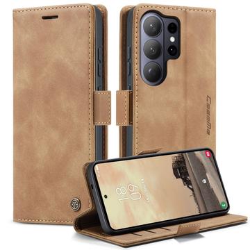 Samsung Galaxy S26 Ultra Caseme 013 Sarja Lompakkokotelo - Ruskea