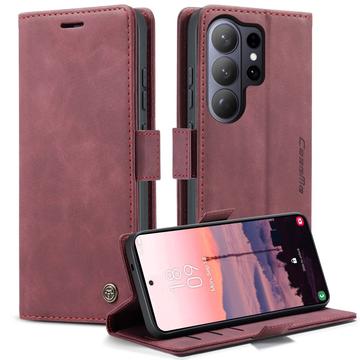 Samsung Galaxy S26 Ultra Caseme 013 Sarja Lompakkokotelo - Punainen