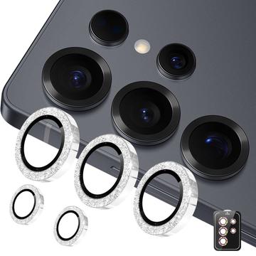 Samsung Galaxy S26 Ultra Hat Prince Glitter Kameralinssin Panssarilasi - 9H - Hopea