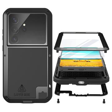 Samsung Galaxy S26 Ultra Love Mei Powerful hybridikotelo - Musta