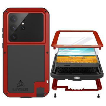 Samsung Galaxy S26 Ultra Love Mei Powerful hybridikotelo - punainen