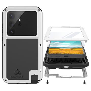 Samsung Galaxy S26 Ultra Love Mei Powerful hybridikotelo - Valkoinen