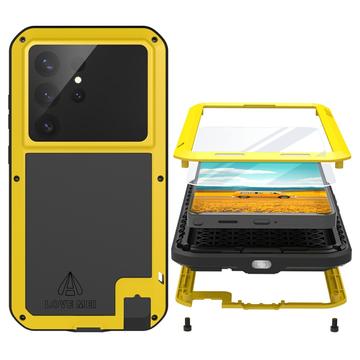 Samsung Galaxy S26 Ultra Love Mei Powerful hybridikotelo - keltainen