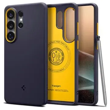 Samsung Galaxy S26 Ultra Spigen Nano Pop MagFit -kotelo - Mustikka laivasto