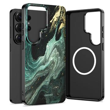 Samsung Galaxy S26 Ultra Tech-Protect Lamano MagSafe -kotelo - Verde-aura