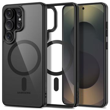 Samsung Galaxy S26 Ultra Tech-Protect Magmat Kotelo - MagSafe-yhteensopiva - Musta / Kirkas