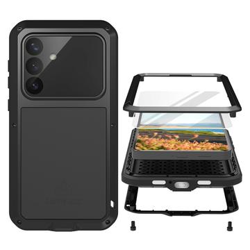 Samsung Galaxy S26+ Love Mei Powerful hybridikotelo - Musta