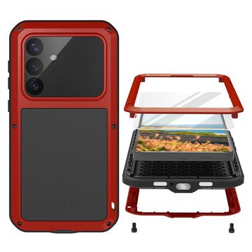 Samsung Galaxy S26+ Love Mei Powerful hybridikotelo - punainen