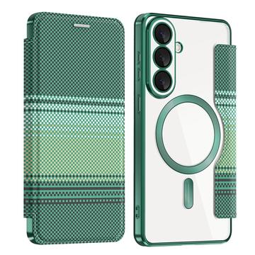Samsung Galaxy S26+ Tyylikäs magneettinen läppäkotelo RFID-korttipaikoilla