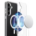 Samsung Galaxy S27 Hybridikotelo - MagSafe-yhteensopiva - Läpinäkyvä