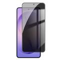 Samsung Galaxy S27 Yksityisyyttä Suojaava Täysin Peittävä Panssarilasi - 9H - Musta Reuna