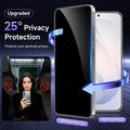 Samsung Galaxy S27 Yksityisyyttä Suojaava Täysin Peittävä Panssarilasi - 9H - Musta Reuna