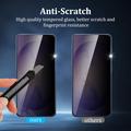 Samsung Galaxy S27 Yksityisyyttä Suojaava Täysin Peittävä Panssarilasi - 9H - Musta Reuna