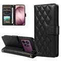 Samsung Galaxy S27 Pro Luxury tikattu lompakkokotelo - musta