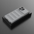 Samsung Galaxy S27 Ultra Rugged TPU Suojakuori - Vaaleanharmaa
