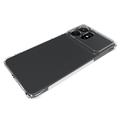 Samsung Galaxy S27 Ultra Iskunkestävä silikonikotelo - Läpinäkyvä