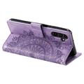 Samsung Galaxy S27+ Mandala -lompakkokotelo rannekkeella - violetti