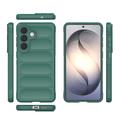 Samsung Galaxy S27+ Rugged TPU Suojakuori - Vihreä