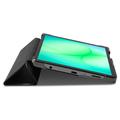 Samsung Galaxy Tab A9/A11 Spigen Smart Fold Folio -kotelo - Musta