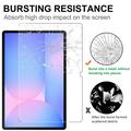 Samsung Galaxy Tab S10 FE+ Temperoitu Panssarilasi - 9H - Case Friendly - Läpinäkyvä