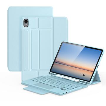 Samsung Galaxy Tab S11 Dux Ducis YK -sarjan Bluetooth-näppäimistökotelo - sininen