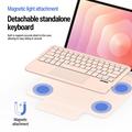 Samsung Galaxy Tab S11 Dux Ducis YK -sarjan Bluetooth-näppäimistökotelo - vaaleanpunainen