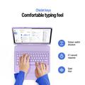 Samsung Galaxy Tab S11 Dux Ducis YK -sarjan Bluetooth-näppäimistökotelo - Violetti