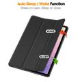 Samsung Galaxy Tab S11 Tri-Fold Series Smart Folio -kotelo - Musta