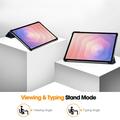 Samsung Galaxy Tab S11 Tri-Fold Series Smart Folio -kotelo - tummansininen