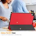 Samsung Galaxy Tab S11 Tri-Fold Series Smart Folio -kotelo - punainen