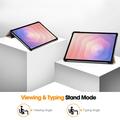 Samsung Galaxy Tab S11 Tri-Fold Series Smart Folio -kotelo - ruusukultainen