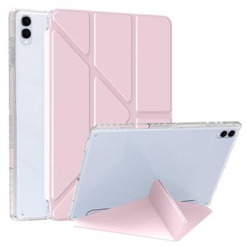 Samsung Galaxy Tab S11 Ultra Origami Stand Folio kotelo - vaaleanpunainen