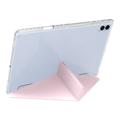 Samsung Galaxy Tab S11 Ultra Origami Stand Folio kotelo - vaaleanpunainen