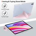 Samsung Galaxy Tab S11 Ultra Origami Stand Folio kotelo - vaaleanpunainen