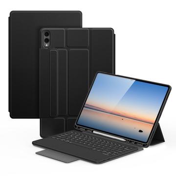 Samsung Galaxy Tab S12 Ultra Dux Ducis YK -sarjan Bluetooth-näppäimistökotelo - musta
