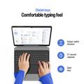 Samsung Galaxy Tab S12 Ultra Dux Ducis YK -sarjan Bluetooth-näppäimistökotelo - musta