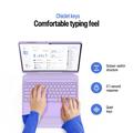 Samsung Galaxy Tab S12 Ultra Dux Ducis YK -sarjan Bluetooth-näppäimistökotelo - Violetti