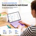 Samsung Galaxy Tab S12 Ultra Dux Ducis YK -sarjan Bluetooth-näppäimistökotelo - Violetti