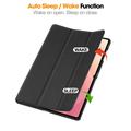 Samsung Galaxy Tab S12 Ultra Tri-Fold Series Smart Folio -kotelo - Musta